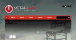 Desktop Screenshot of metallab.com.br